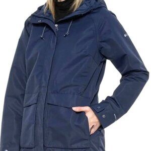 Columbia Women's Crystal City Omni-Tech Jacket Navy